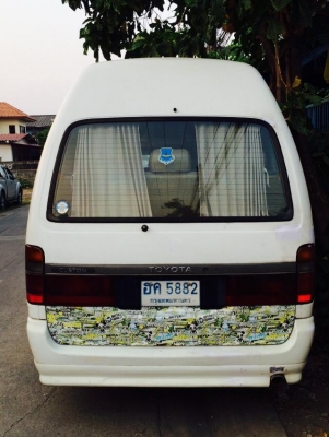 ขายด่วน TOYOTA HIACE หัวจรวด หลังคาสูง ปี 96