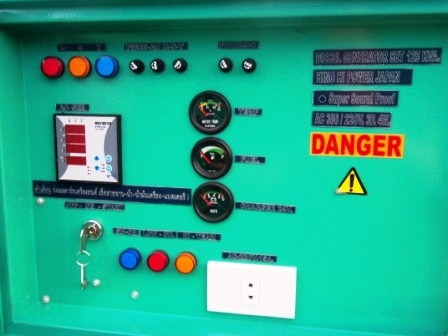 เครื่องปั่นไฟ 40 Kva.mad in japan รับประกัน 12 เดือน