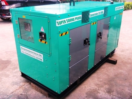 เครื่องปั่นไฟ 40 Kva.mad in japan รับประกัน 12 เดือน