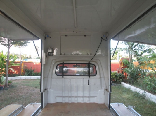 DFM ตงฟง ตู้ขายของเคลื่อนที่ เครื่อง1.1 LPG มือเดียวออกห้าง