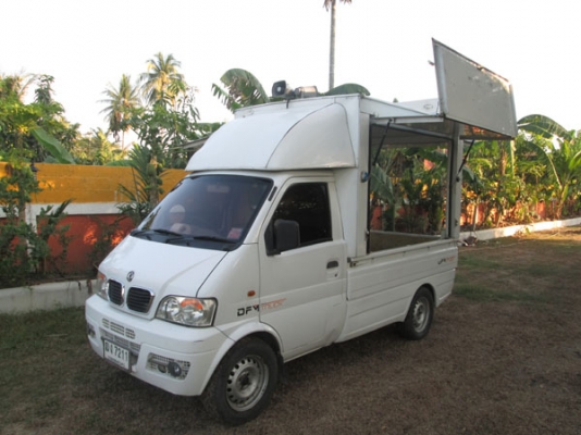 DFM ตงฟง ตู้ขายของเคลื่อนที่ เครื่อง1.1 LPG มือเดียวออกห้าง