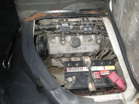 DFM ตงฟง ตู้ขายของเคลื่อนที่ เครื่อง1.1 LPG มือเดียวออกห้าง