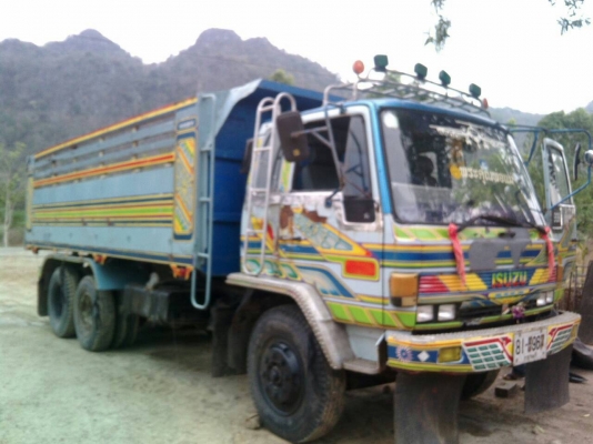 ขายรถ 10 ล้อ ISUZU ร๊อกกี้ 175 แรง 2 เพลาดั้ม สโลกลาง ( FVZ12MY - 3901115 )