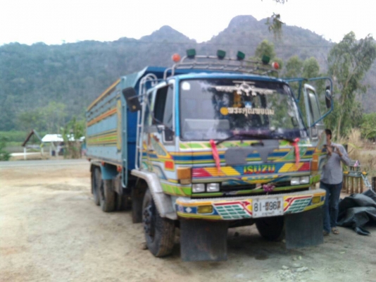 ขายรถ 10 ล้อ ISUZU ร๊อกกี้ 175 แรง 2 เพลาดั้ม สโลกลาง ( FVZ12MY - 3901115 )