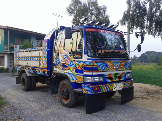 **ขายด่วน**หกล้อดั้มฮีโน่เครื่องJO8C 210แรง ระบบเซ็นทรันล็อก กระจกไฟฟ้าครบครัน เจ้าของขายเอง