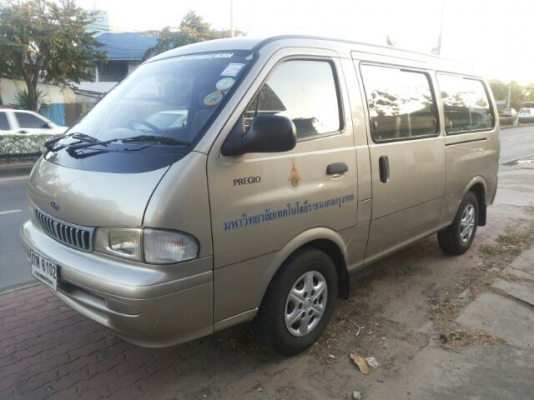 KIA pregio มือหนึ่ง ออกห้าง สวยเดิม ดูแลดี