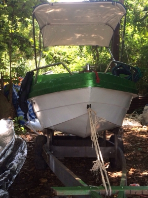 ขายเรือ ไฟเบอร์ 14 ฟุต เครื่อง yamaha 40 แรง