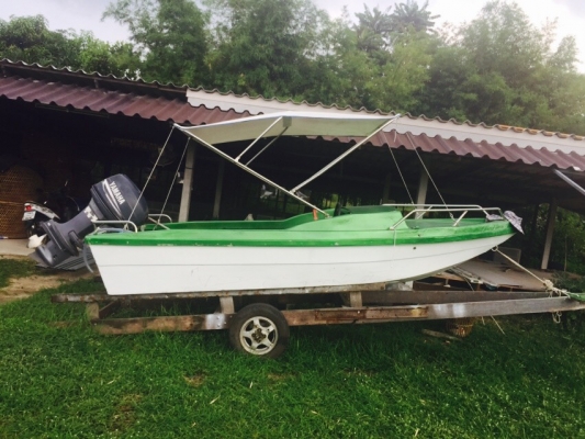 ขายเรือ ไฟเบอร์ 14 ฟุต เครื่อง yamaha 40 แรง ขายเรือ ไฟเบอร์ 14 ฟุต เครื่อง yamaha 40 แรง