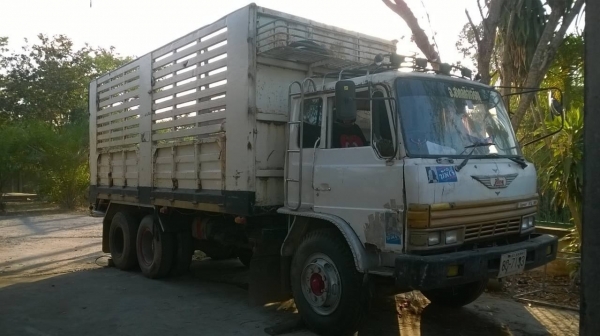 ขายรถล่องเพลาเดียว HINO FL187LA กระบะเหล็ก เครื่อง HO7C 180 แรงม้า คัสซีสวย เบรคลมดัน พวงมาลัยพาวเวอร์ ทะเบียนพร้อมโอนครับ