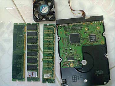 HDD 20.4GB Ram 64-128-128 พัดลม 1 ตัว