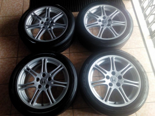 ขายล้อ Civic FD EP3 17นิ้ว พร้อมยาง Nitto Nt830 ปี12