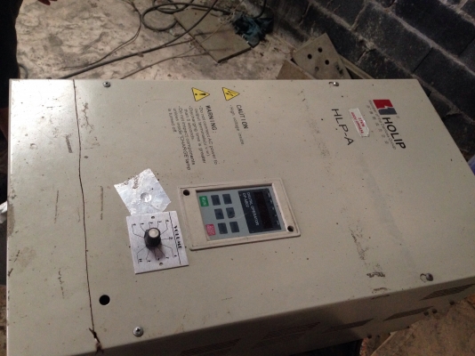 ขายมอเตอร์ Saha kim + Inverter 50 HP. 380V สภาพดีเดิมๆ ใช้งานได้ปรกติ Inverter พัดลมระบายร้อนเสียตัวนึง