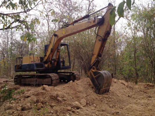 ขายด่วน แม็กโคร KOMATSU  PC120-3 รถสวยสภาพพร้อมใช้งาน เครื่องปั้มกำลังดี เอกสารเล่มทะเบียน