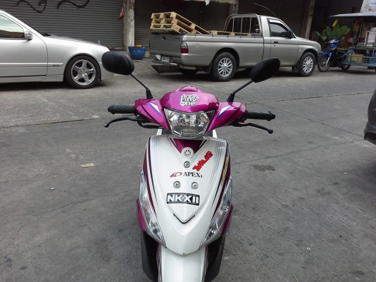 Mio 115i ปี 55 รถสวย เครื่องเดิม แน่นๆ ชุดสีสด มีเล่มพร้อม เอาไปโอนได้