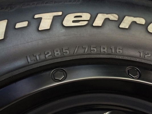 BF Goodrich All-terrain 285 75 r16 + Wheel 16x8 ET-0 สวยยกชุด