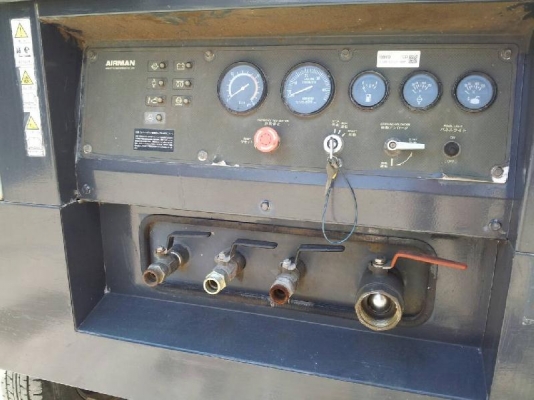 PDS655SD #68A4B20283 : ปั๊มลม Airman 655cfm. Tel : กุ้ง:0813062283