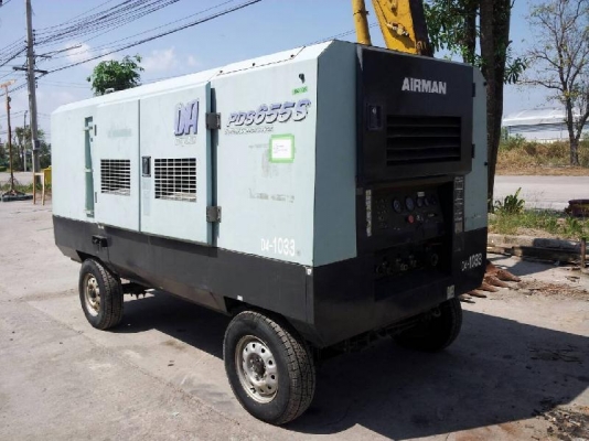 PDS655SD #68A4B20283 : ปั๊มลม Airman 655cfm. Tel : กุ้ง:0813062283