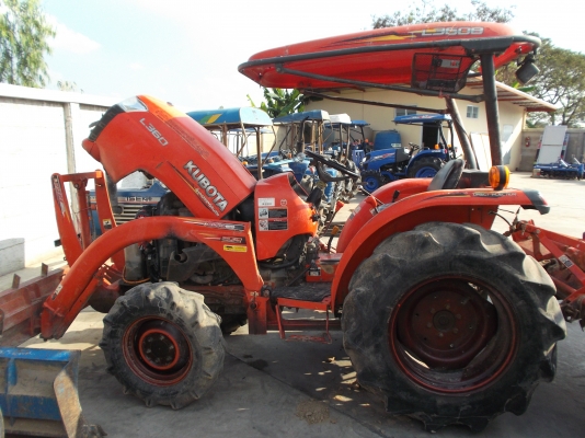 แทรคเตอร์ คูโบต้า L3608 พร้อมใบดันดินและโรตารี่ แทรคเตอร์ คูโบต้า L3608 พร้อมใบดันดินและโรตารี่