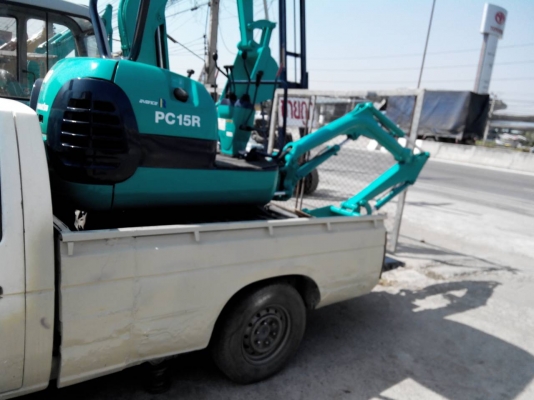 รถแบคโฮ KOMATSU PC15 รุ่น 8 ปี 2004 เป็นรถของห้างหุ้นส่วนจำกัด อิมแพ็ค แมชชินเนอรี่ รถแบคโฮ KOMATSU PC15 รุ่น 8 ปี 2004 เป็นรถของห้างหุ้นส่วนจำกัด อิมแพ็ค แมชชินเนอรี่