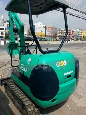 รถแบคโฮ KOMATSU PC15 รุ่น 8 ปี 2004 เป็นรถของห้างหุ้นส่วนจำกัด อิมแพ็ค แมชชินเนอรี่ รถแบคโฮ KOMATSU PC15 รุ่น 8 ปี 2004 เป็นรถของห้างหุ้นส่วนจำกัด อิมแพ็ค แมชชินเนอรี่