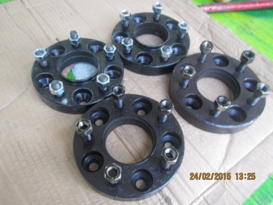 ขายอะแดปเตอร์รองล้อ หนา 1นิ้ว 5รู114.3 ออก 5รู114.3