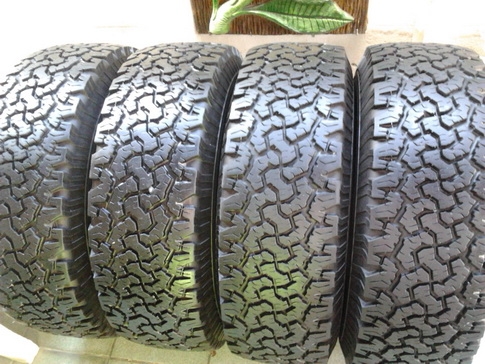 BF All 265/75/16 ปลายปี12 ติดหนวดกุ้ง สภาพสวยๆ 1ชุด