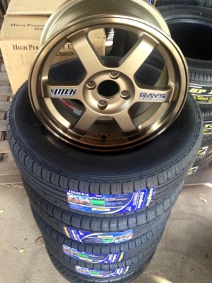 - ขายล้อ TE37 ขอบ15 .-