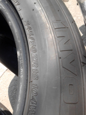 245/50R18 NITTO INVO MADE IN JAPAN ชุด 4 เส้น TEL.081-427-3941