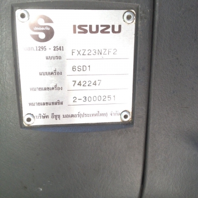ขายรถ18ล้อรั้ว ISUZU FXZ23NZF22 เครื่อง 270แรงม้า ปี46 สนใจโทร 081-970-1072