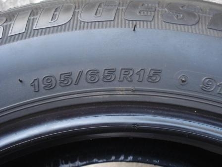 ยาง 195-65-15 ปี 12 BRIGESTONE 1 ชุด