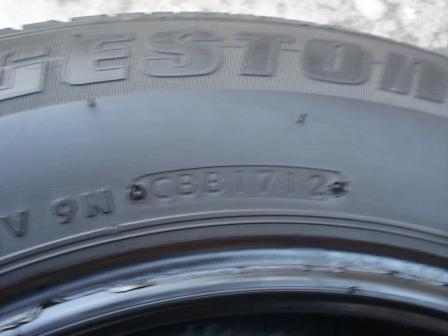 ยาง 195-65-15 ปี 12 BRIGESTONE 1 ชุด