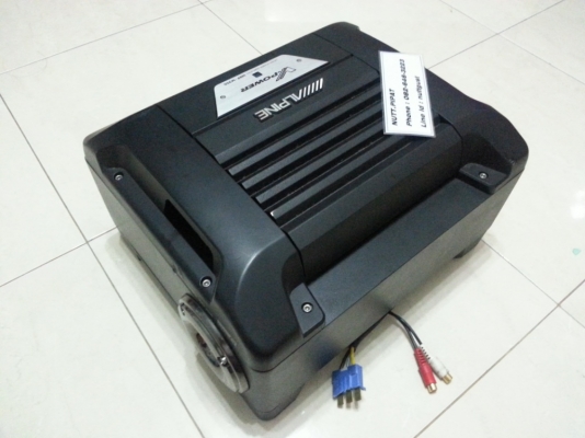 Subwoofer ALPINE SWD-2000 Class D มือ 2 ญี่ปุ่น