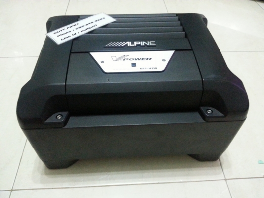 Subwoofer ALPINE SWD-2000 Class D มือ 2 ญี่ปุ่น
