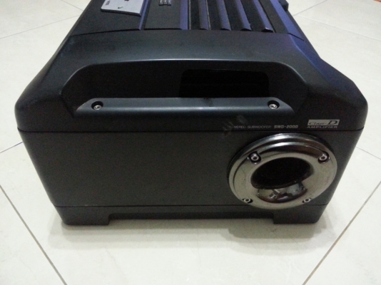Subwoofer ALPINE SWD-2000 Class D มือ 2 ญี่ปุ่น
