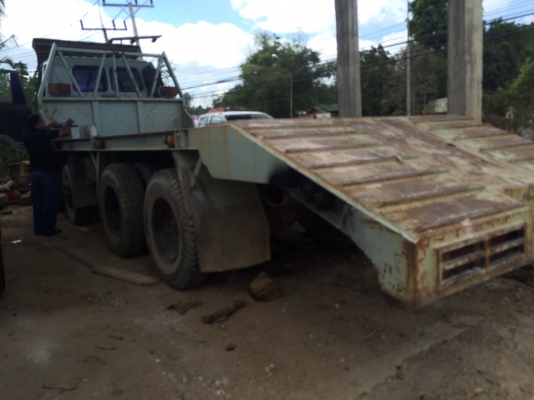 ขายรถเทเลอร์12ล้อหางปลาISUZU นางฟ้า240 เครื่องเดิมเกียร์เดิมขาย1000000