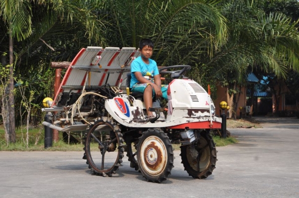 ขายรถดำนาMITSUBISHI 4แถว สภาพสวยเดิมจากญี่ปุ่นยังไม่เคยใช้ในไทย 29,000