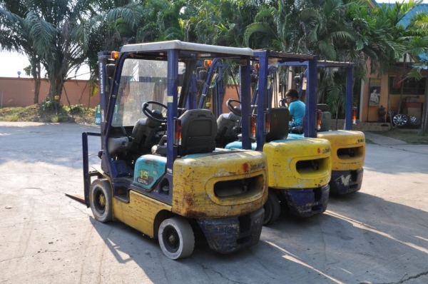 ขายFORKLIFT KOMATSU FG15-20 (1.5ตัน)สวยเดิมจากญี่ปุ่น ยังไม่เคยใช้ในไทย 135,000เท่านั้น!!