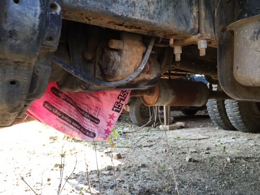 10ลัอท้ายลาด2เพลา 195แรง มิตซูฯFN527M-A10037 วางเครื่องฮีโน HO7D-A19950