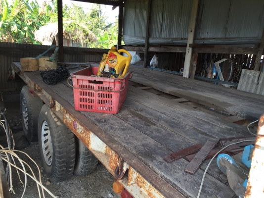 10ลัอท้ายลาด2เพลา 195แรง มิตซูฯFN527M-A10037 วางเครื่องฮีโน HO7D-A19950