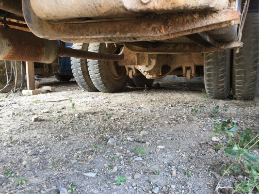 10ลัอท้ายลาด2เพลา 195แรง มิตซูฯFN527M-A10037 วางเครื่องฮีโน HO7D-A19950