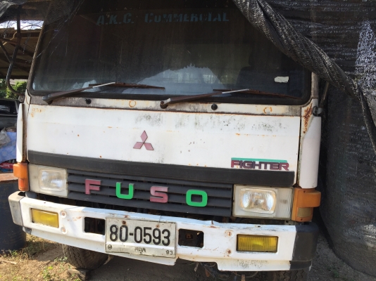 10ลัอท้ายลาด2เพลา 195แรง มิตซูฯFN527M-A10037 วางเครื่องฮีโน HO7D-A19950