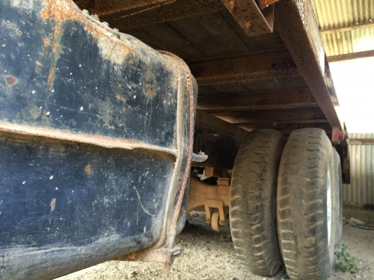 10ลัอท้ายลาด2เพลา 195แรง มิตซูฯFN527M-A10037 วางเครื่องฮีโน HO7D-A19950