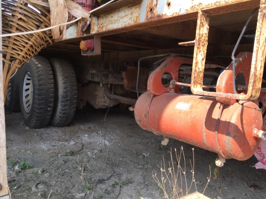 10ลัอท้ายลาด2เพลา 195แรง มิตซูฯFN527M-A10037 วางเครื่องฮีโน HO7D-A19950