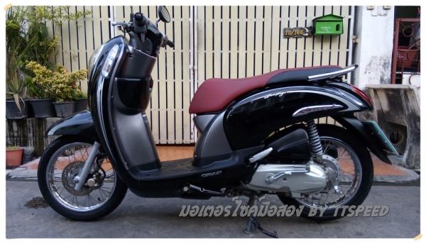 ขาย New Scoopy- i รถบ้านมือเดียวเครื่องเดิมปี 55