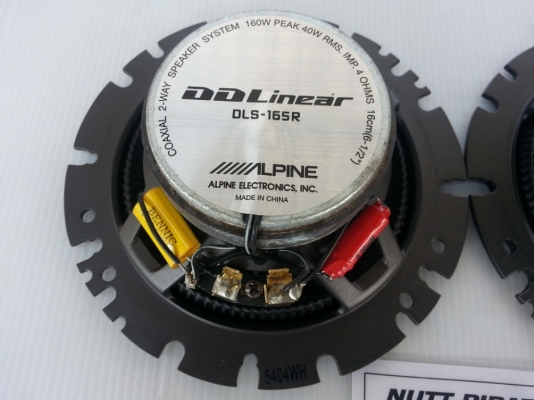 ลำโพง 6 นิ้ว Alpine DDLinear DLS-165R แกนร่วม 2 ทาง มือสองญี่ปุ่น ลำโพง 6 นิ้ว Alpine DDLinear DLS-165R แกนร่วม 2 ทาง มือสองญี่ปุ่น