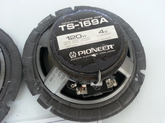 ลำโพง 6 นิ้ว Pioneer TS-169A แกนร่วม 3 ทาง มือ 2 ญี่ปุ่น ลำโพง 6 นิ้ว Pioneer TS-169A แกนร่วม 3 ทาง มือ 2 ญี่ปุ่น