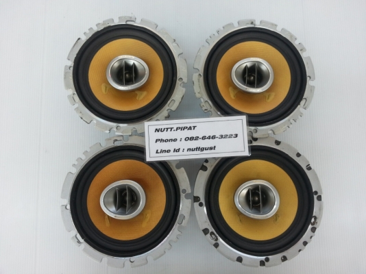 ลำโพง 6 นิ้ว แกนร่วม 2 ทาง Pioneer TS-J160A มือ2 จากญี่ปุ่น