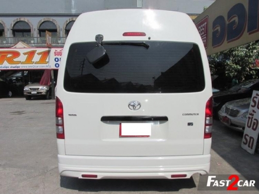 ขายด่วนๆ ค่ะTOYOTA ปี : 2012 รุ่น : HIACE สี : ขาว โฉม : COMMUTER D4D  เกียร์ : MT รุ่นย่อย : 2.5 GL เครื่องยนต์ : ดีเซล, 2500 cc. ราคา 810,000 บาท โทรสอบถาม 0922726669 คุณตันหยงค่ะ