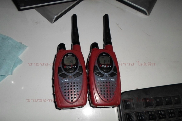 เครื่องแดง midland th7 ใช้งานรับ-ส่งปรกติ 80 ช่อง