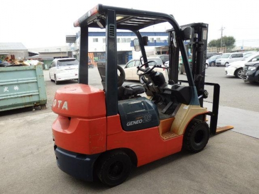 ขายรถโฟล์คลิฟท์ TOYOTA รุ่น 02-7FGK25 ใช้งานเพียง 111 ชม. สภาพเหมือนใหม่ ราคา 195,000 บาท นำเข้าจากประเทศญี่ปุ่น 100\% ไม่เคยใช้งานในประเทศไทย